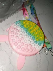 Cute Bunny Pop-It Bag