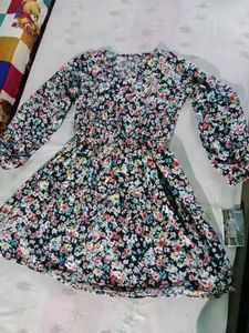 Multicolour Mini Dress