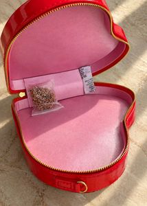 Charlotte tilbury Shiny Red Heart bag