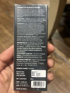 Combo BellaVita Sealed Foundation, Primer
