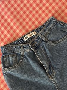 Zara Blue Denim Jeans