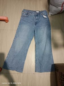Light Wash Wide Leg Jeans
