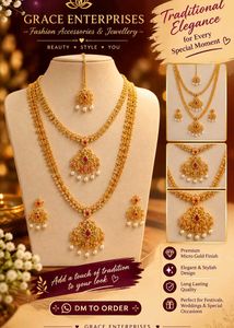 Exquisite Traditional Jewellery Set