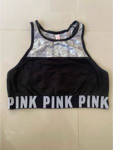 Pink Sports Bra