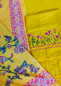 chicken work , dress material| | MRP ₹695