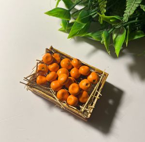 Miniature Orange Crate Decor