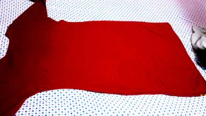 Embroidered Maroon Kurta for Women