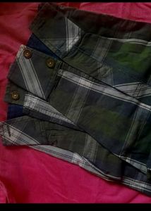 SeQel Slim Fit Checkered Shirt for men