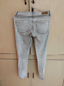 Grey Denim Jeans