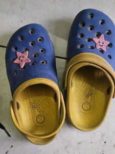 combo of Sneakers and crocks