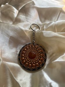 Dot Mandala Keychain