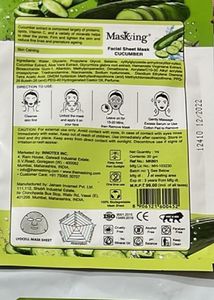 Combo Of 4 Sheet Masks!!