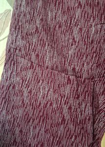 👖Burgundy Textured Lounge Pants
