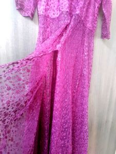 Mother Daughter Ethnic Gown Combo