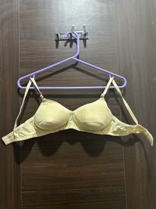 Light Yellow Bra Cotton