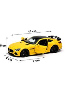Yellow Mercedes-Benz AMG GT Toy Car