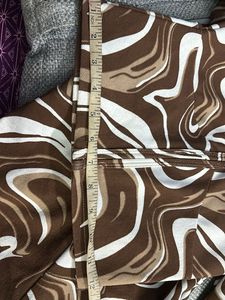 Trendy Brown Patterned Top