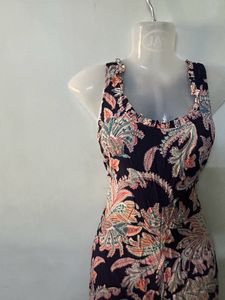 Boho Paisley Wide Leg Jumpsuit
