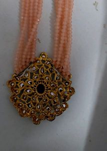 Long Moti Haar With Kundan