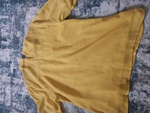 Mustard Yellow Blouse