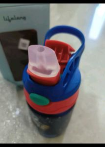 Kids Astronaut Water Bottle with Straw