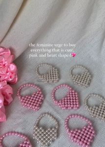 Heart Bag With Sling Chain