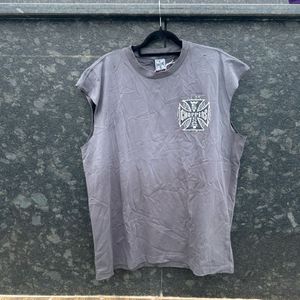 WCC sleeveless graphic t-shirt