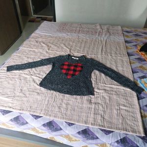 Cozy Heart Patterned Sweater