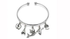 🎁 BUY 1, GET 1 FREE ~ Charm Bangle Bracelet