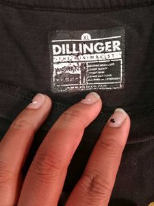 Dillinger Oversized Black Tshirt