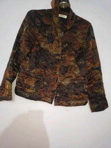 Vintage Floral Quilted Jacket