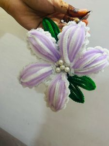 Handmade Flower Hair Clip Accessory