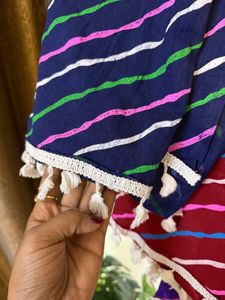 Leheriya Dupattas/ scraf- SET of 3