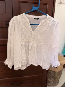 white top