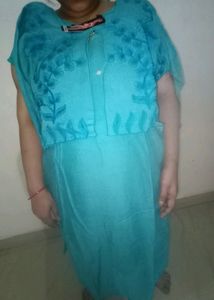 Sky Blue Kurti
