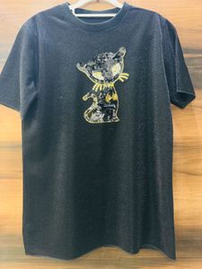 Sparkly Cat Graphic T-Shirt