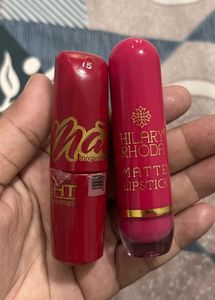 COMBO OFFER🎉🎉2 Matte Lipsticks - Red & Pink
