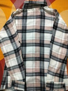 multicolored check shirt
