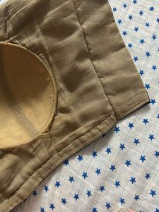 Embroidered Bluish Grey Blouse