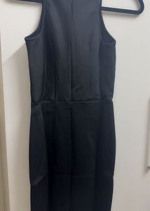 Chic Black Spaghetti Strap Dress