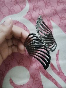 198.Wing Design Cuff Bracelet