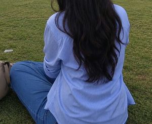 Blue Striped fitted Shirt