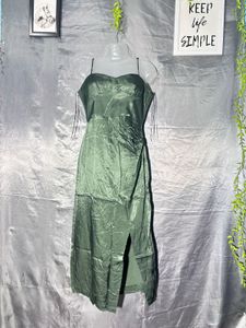 ZARA Elegant Satin Slip Dress