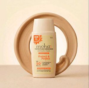 Moha Tinted Fluid Sunscreen SPF 50+ PA++++ 💛