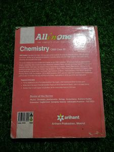 Arihant All in One Chemistry CBSE Class XII