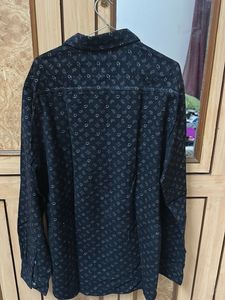 Men's Printed Button-Up Shirt