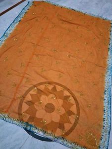 Colorful Ethnic odhna 4 set semi fabric
