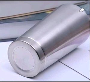 Pack 2 Quality Steel Straw Water Bottle