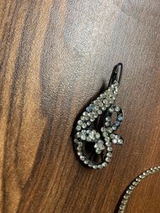 Sparkling Bangle Bracelet and clip