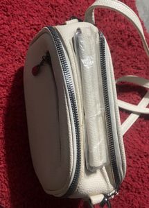 Elegant White Crossbody Bag